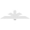 Ekena Millwork Redmond Architectural Grade PVC Gable Bracket, 72"W x 21"H x 6"D x 6"F, 7/12 Pitch GBP072X21X0606RED00 - alternate 3